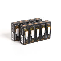 Лампа Gauss G9 AC185-265V 5W 500lm 2700K керамика LED 1/10/200