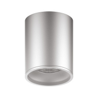 Светильник Gauss Overhead накл цил 12W 920lm 4100K 170-240V IP20 79*100мм хром сатин LED 1/30