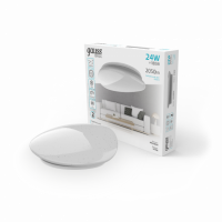 Светильник Gauss Basic Space Stone НПС 24W 2050lm 4000K 220-240V IP20 370*340*90 LED 1/20