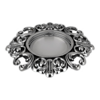 Светильник Gauss Antique CA045 Круг. Серебро/Черный Gu5. 1/40 Светильник Gauss Antique CA045 Круг. Серебро/Черный Gu5. 1/40