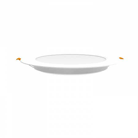 Светильник Gauss Basic Downlight круг 24W 2100m 4000K 170-260V IP20 225*26 белый LED 1/40