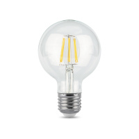 Лампа Gauss Filament G95 6W 630lm 2700К Е27 LED 1/20