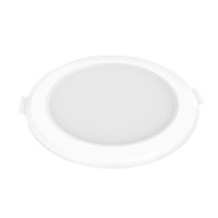 Светильник Gauss Elementary Downlight круг 10W 780lm 4000K 170-260V IP20 120*26 монтаж Ø90-110мм белый LED 1/100