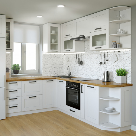 Светильник Gauss Basic Downlight круг 5W 400lm 4000K 170-260V IP20 95*26 монтаж белый LED 1/100