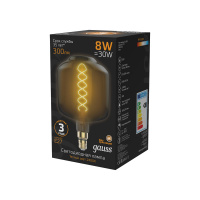 Лампа Gauss Filament DL180 8W 300lm 2400К Е27 gray flexible LED 1/6 Лампа Gauss Filament DL180 8W 300lm 2400К Е27 gray flexible LED 1/6