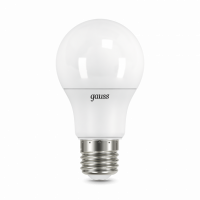 Лампа Gauss A60 7W 710lm 6500K E27 LED 1/10/50