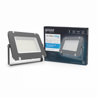 Прожектор Gauss Qplus 200W 24000lm 6500K 175-265V IP65 графитовый LED 1/2