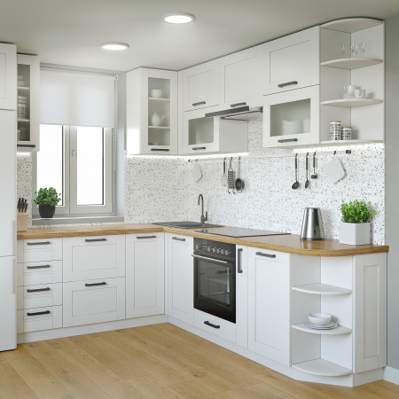 Светильник Gauss Elementary Downlight круг 20W 1700lm 4000K 170-260V IP20 170*26 белый LED 1/60