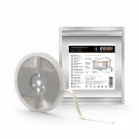 Лента Gauss LED Elementary 2835/120-SMD 9.6W 12V DC теплый белый IP66 (ZIP bag 5m)