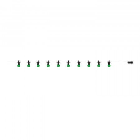 Гирлянда светодиодная "Белт Лайт" Gauss серия Holiday, 10 ламп, 7,7 м, IP44, зеленый, 1/6