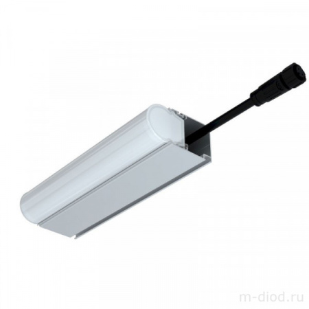 Модерн v2.0 1 180мм (6Вт/м) 24В DC CRI80 4000К Опал (Профиль, транзитное штепсельное соединение)