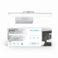Настенный светодиодный светильник Gauss Medea BR021 7W 460lm 200-240V 440mm LED 1/20