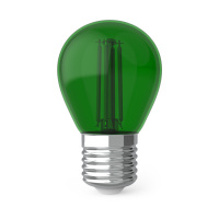 Лампа Gauss Basic Filament Шар 4W 220lm Е27 green LED 1/10/50