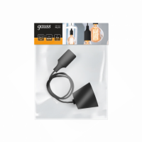 Светильник подвесной Gauss Decor PL011 черный E27, 1 м, 1/40