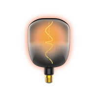 Лампа Gauss Filament V140 5W 200lm 1800К Е27 black-clear flexible LED 1/6