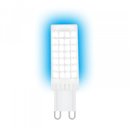 Лампа Gauss G9 AC185-265V 5,5W 580lm 6500K керамика диммируемая LED 1/10/200