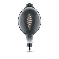 Лампа Gauss Filament BT180 8.5W 165lm 1800К Е27 gray flexible LED 1/2 Лампа Gauss Filament BT180 8.5W 165lm 1800К Е27 gray flexible LED 1/2