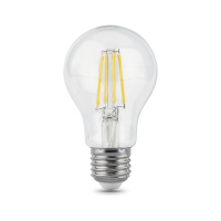 Лампа Gauss Filament А60 8W 740lm 2700К Е27 LED 1/10/40 Лампа Gauss Filament А60 8W 740lm 2700К Е27 LED 1/10/40