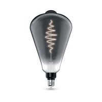 Лампа Gauss Filament ST164 8.5W 165lm 1800К Е27 gray flexible LED 1/6 Лампа Gauss Filament ST164 8.5W 165lm 1800К Е27 gray flexible LED 1/6