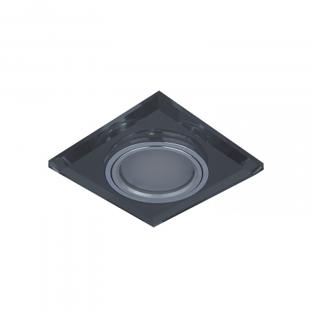 Светильник Gauss Backlight BL060 Квадрат. Графит/Хром, Gu5.3, LED 4100K 1/40