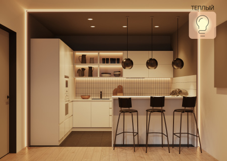 Лампа Gauss Smart Home С37 5W 470lm 2700-6500К Е14 изм.цвет.темп.+диммирование LED 1/10/40