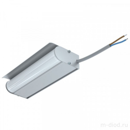 Модерн v2.0 1 180мм (6Вт/м) 48В DC CRI80 4000К Опал (Профиль, козырек)