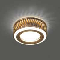 Светильник Gauss Backlight BL088 Кругл. Золото/Белый, Gu5.3, 3W, LED 3000K 1/30 Светильник Gauss Backlight BL088 Кругл. Золото/Белый, Gu5.3, 3W, LED 3000K 1/30