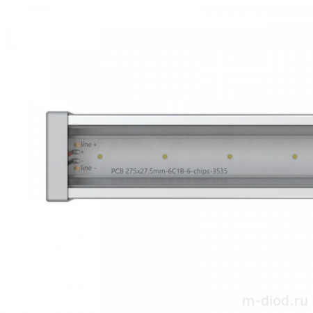 Барокко 6 300мм 48В DC CRI80 4000К Прозрачный