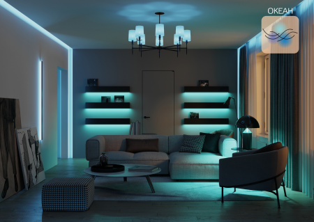 Лампа Gauss Smart Home A60 10W 1055lm 2700-6500К E27 RGBW+изм.цвет.темп.+диммирование LED 1/10/40