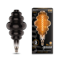 Лампа Gauss Filament Honeycomb 8W 380lm 2700К Е27 gray flexible LED 1/6 Лампа Gauss Filament Honeycomb 8W 380lm 2700К Е27 gray flexible LED 1/6