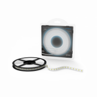 Лента Gauss LED 2835/120-SMD 9.6W 12V DC холодный белый (блистер 5м)