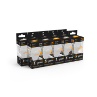Лампа Gauss LED Шар-dim E14 7W 560lm 3000К диммируемая 1/10/100