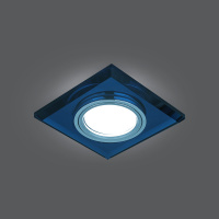 Светильник Gauss Backlight BL061 Квадрат. Синий/Хром, Gu5.3, LED 4100K 1/40 Светильник Gauss Backlight BL061 Квадрат. Синий/Хром, Gu5.3, LED 4100K 1/40