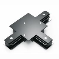 Коннектор Gauss для встраиваемых трековых шинопроводов (T) черный 1/50