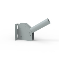 Кронштейн Gauss для уличных светильников с переменным углом 300х150х120 D48мм 1/10