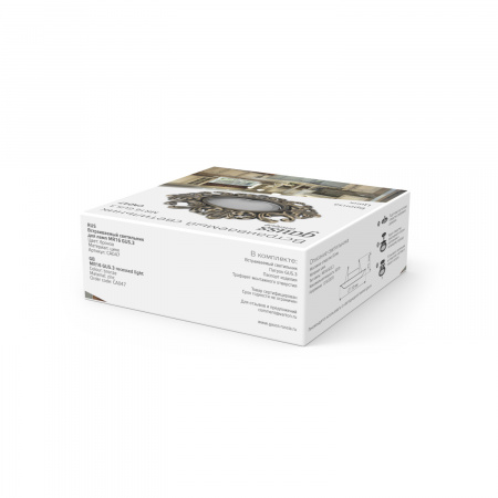 Светильник Gauss Antique CA047 Круг. Бронза Gu5.3 1/40