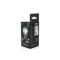 Лампа Gauss Filament Шар 7W 580lm 4100К Е27 LED 1/10/50 Лампа Gauss Filament Шар 7W 580lm 4100К Е27 LED 1/10/50