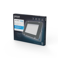 Прожектор Gauss Qplus 300W 36000lm 6500K 175-265V IP65 графитовый LED 1/2