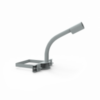 Кронштейн Gauss для уличных светильников на опору с 1 хомутом 625х460х480 D60мм 1/6