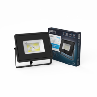 Прожектор Gauss Qplus 50W 6000lm 6500K 175-265V IP65 черный LED 1/10