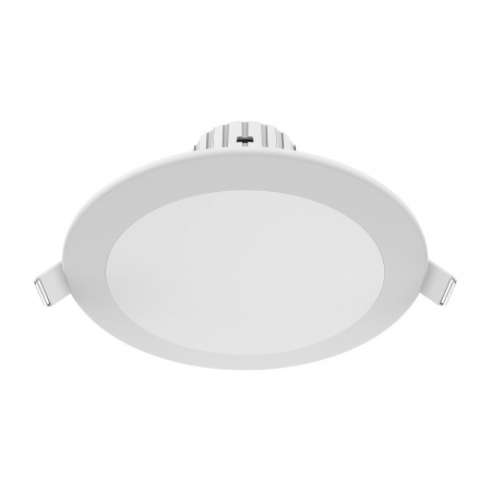 Светильник Gauss Кругл. Белый, 11W,120х120х63, Ø100мм, 940 Lm LED 4000K 1/20