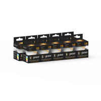 Лампа Gauss MR16 5W 500lm 3000K GU10 диммируемая LED 1/10/100