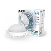 Св-к ЖКХ Gauss SOLID круг 12W 1150lm 4000K 160-260V IP65 D168*77мм белый антивандальный IK10 1/12 Св-к ЖКХ Gauss SOLID круг 12W 1150lm 4000K 160-260V IP65 D168*77мм белый антивандальный IK10 1/12