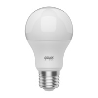 Лампа Gauss Basic A60 AC/DC 12-36V 12W 960lm 4100K E27 LED 1/5/50